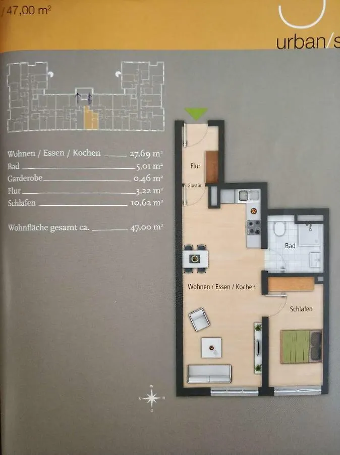 Zeppelin Apartment Erlangen 0*,  Almanya